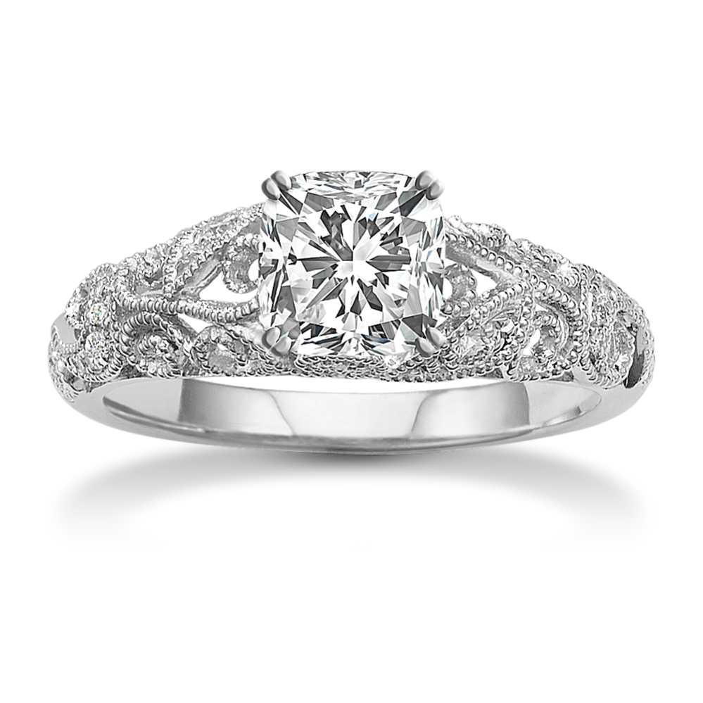 Cosette Engagement Ring in Platinum