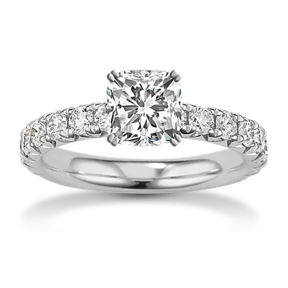 Chantal Engagement Ring (0.90 tcw Diamond Accents)