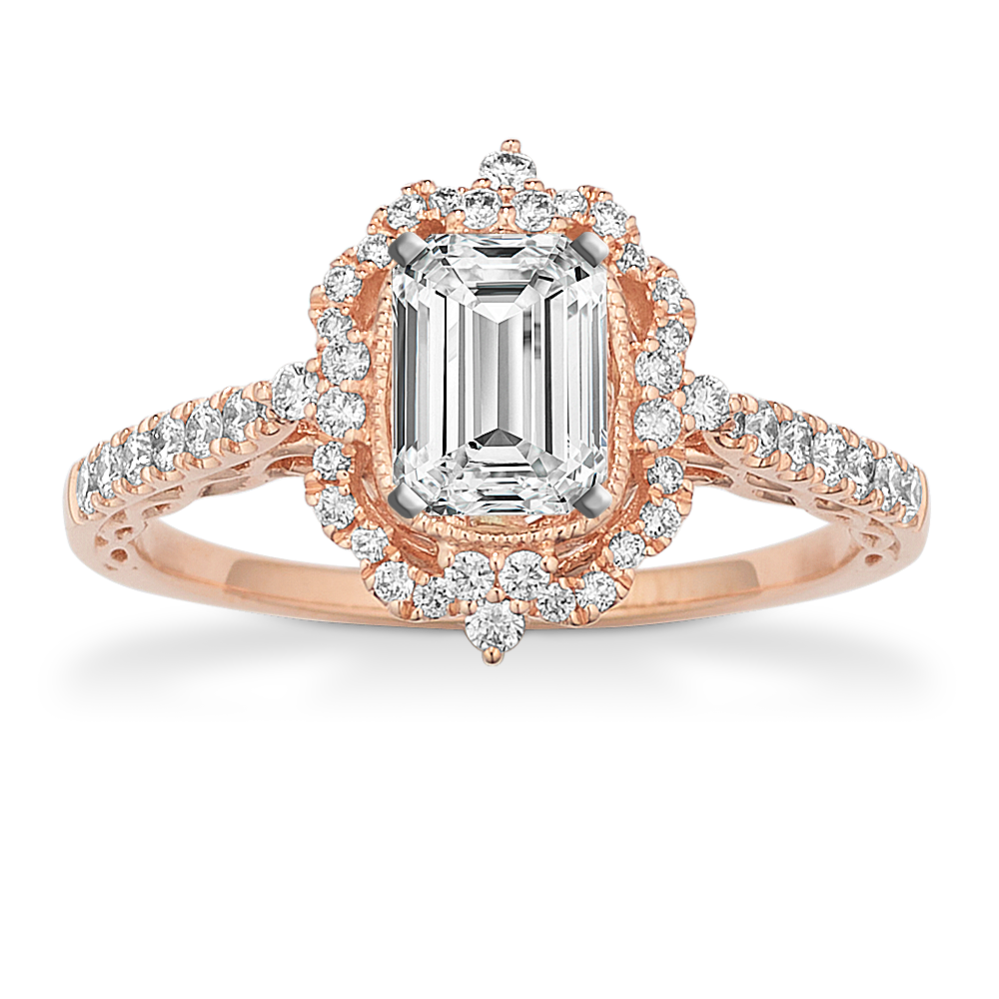 Royale Halo Engagement Ring