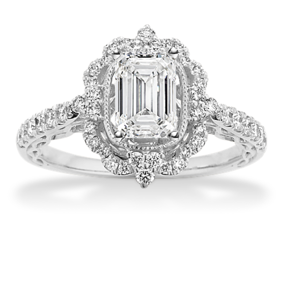 Royale Halo Engagement Ring