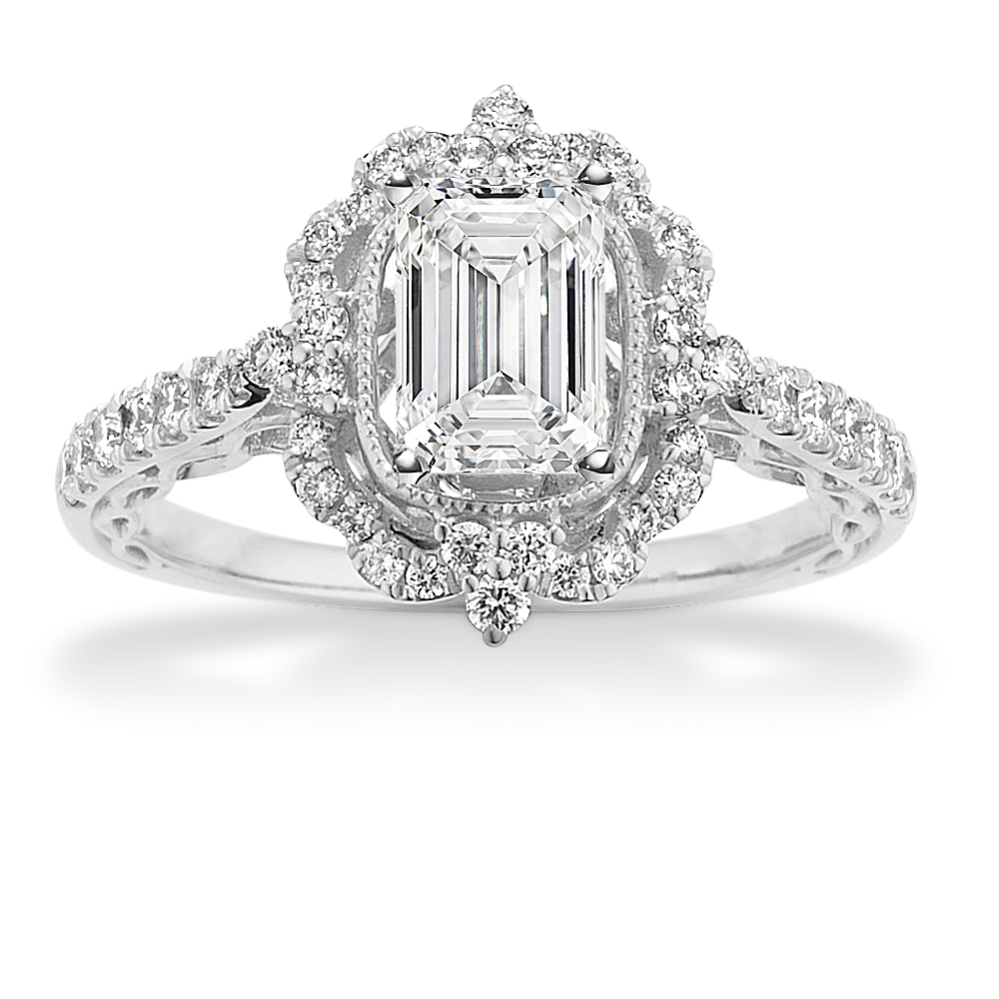 Royale Halo Engagement Ring