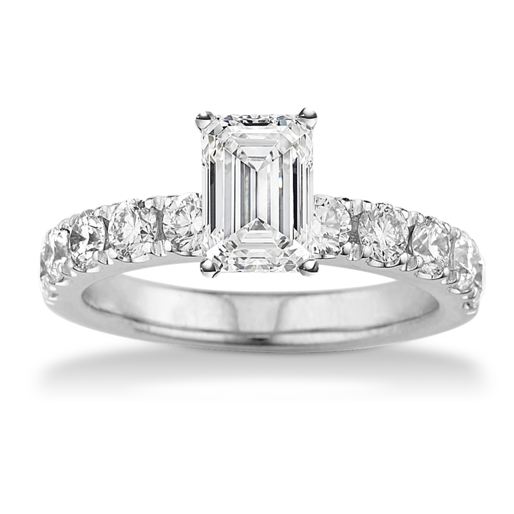 Anthem Diamond Pave Engagement Ring