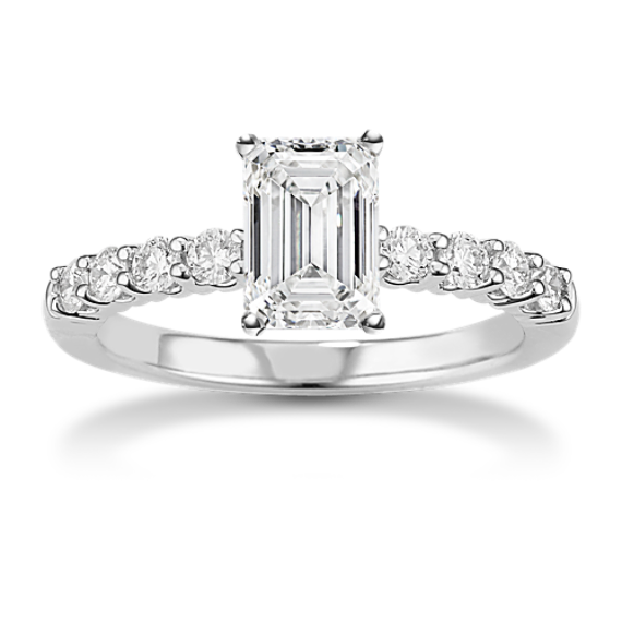 Eve Engagement Ring (0.35 tcw Diamond Accents)