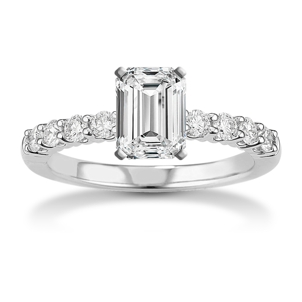Eve Engagement Ring (0.35 tcw Diamond Accents)