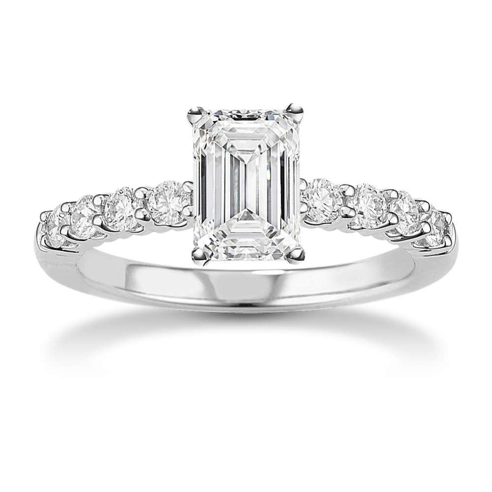 Eve Engagement Ring (0.35 tcw Diamond Accents)