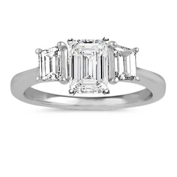 Belle Three-Stone Engagement Ring