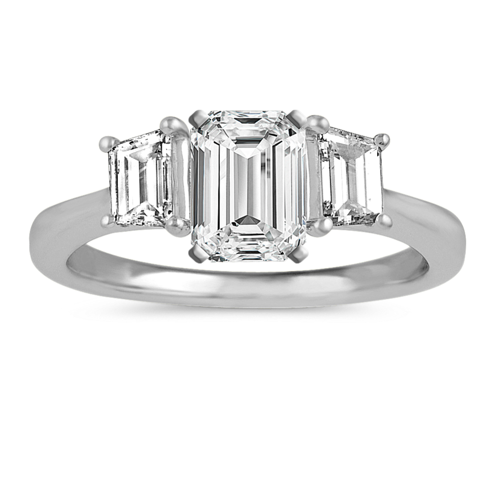 Belle 0.60 ct Three Stone Diamond Engagement Ring
