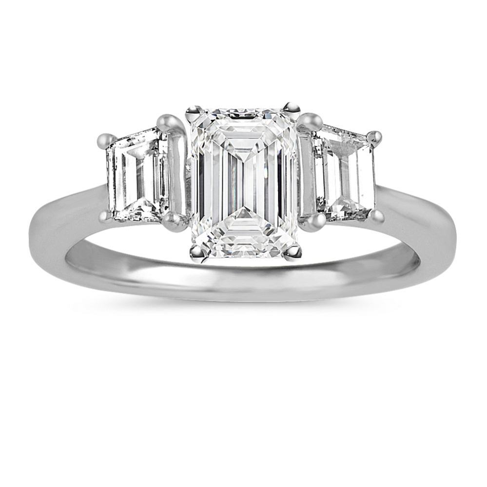 Belle Three-Stone Engagement Ring