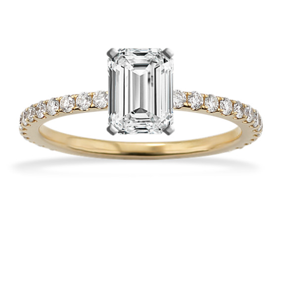 Darcy Diamond Engagement Ring in 14k Yellow Gold