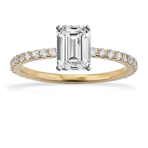 Darcy Pave Engagement Ring