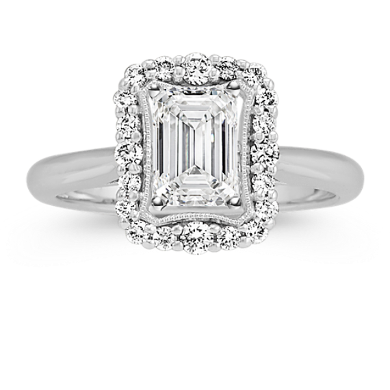 Lorna Halo Engagement Ring