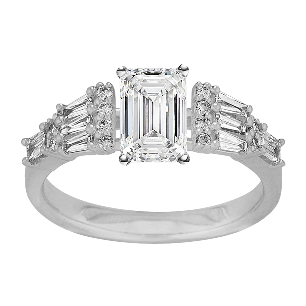 Bellefont Engagement Ring in Platinum