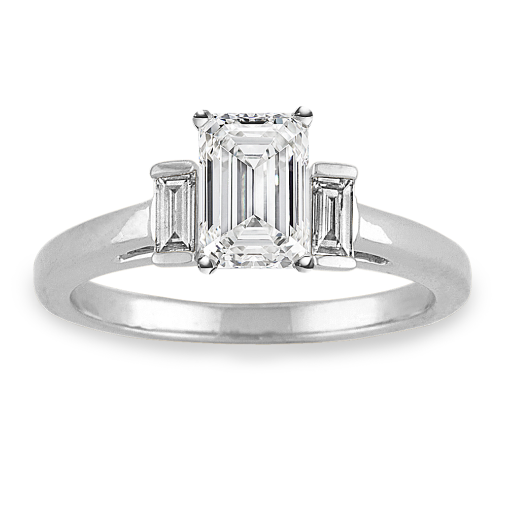 Serendipity Three-Stone Engagement Ring