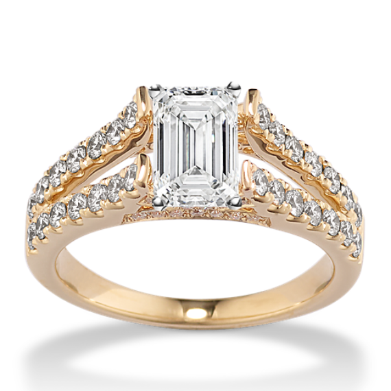 Althea Split-Shank Engagement Ring