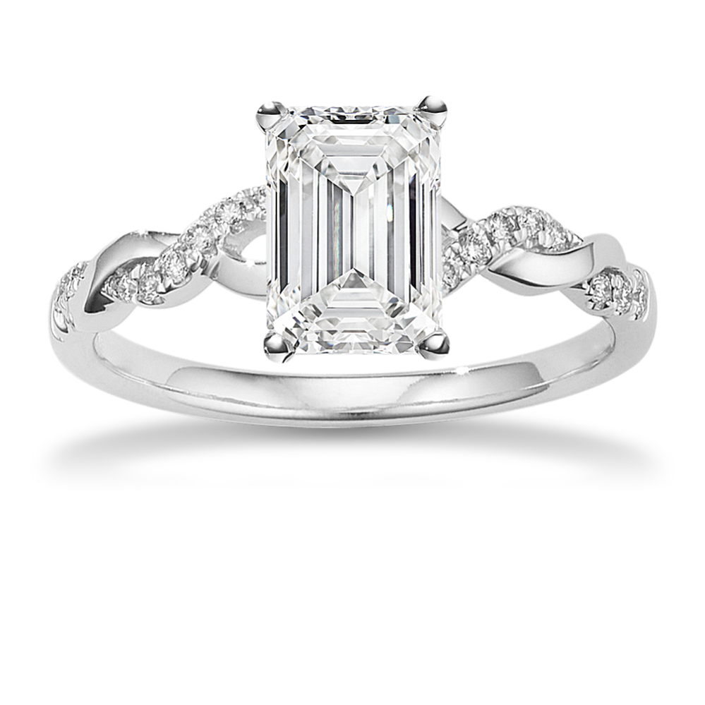 Willow Infinity Engagement Ring