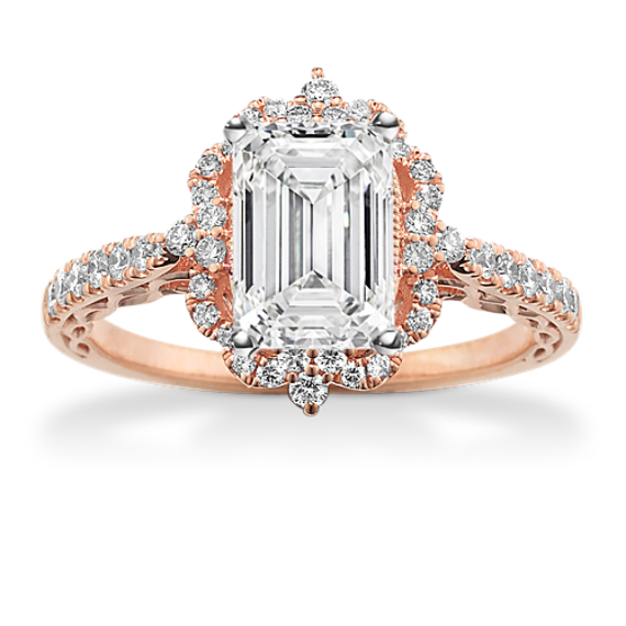 Royale Halo Engagement Ring