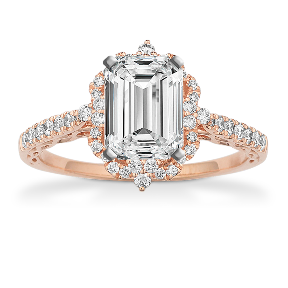 Royale Halo Engagement Ring