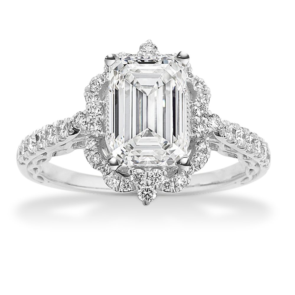 Royale Halo Engagement Ring