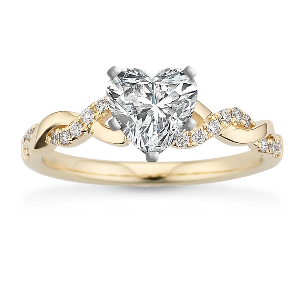 Willow Infinity Engagement Ring Setting Price