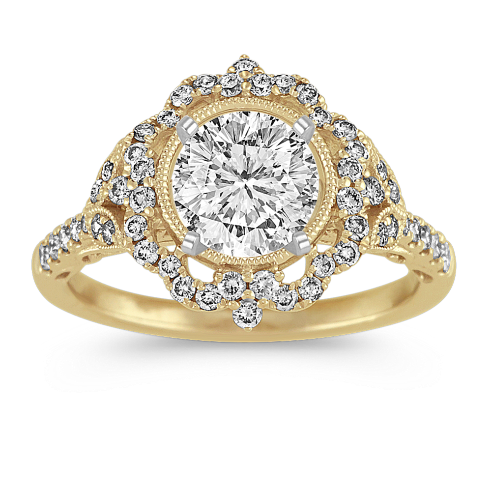 Vintage Diamond Engagement Ring