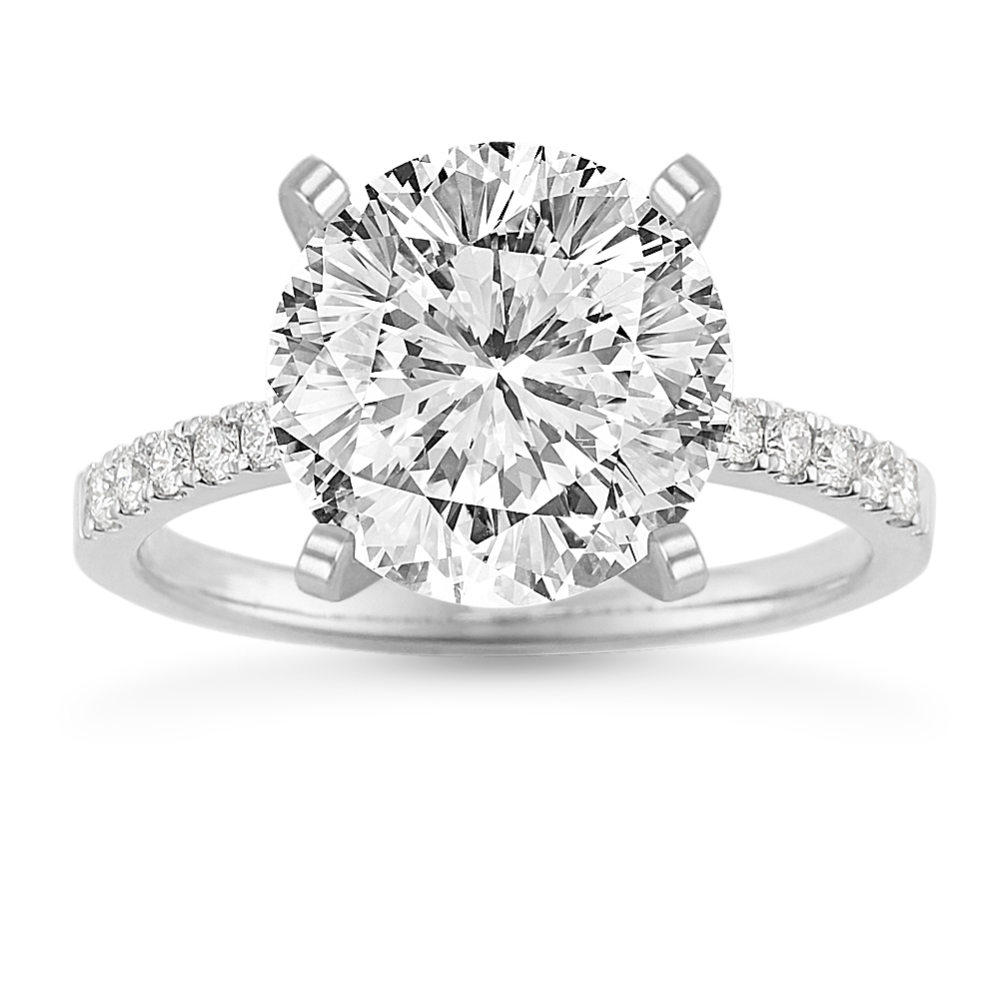 Vista Cathedral Engagement Ring