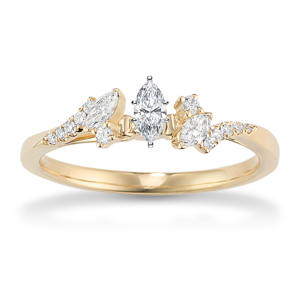 Lydia Cathedral Engagement Ring