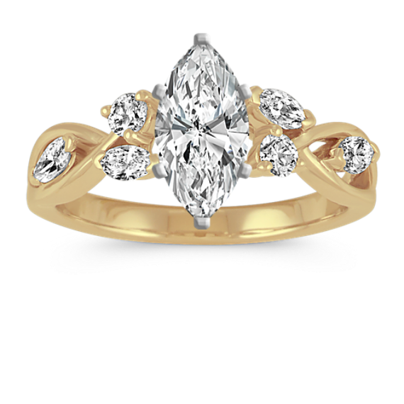 Saskia Cathedral Engagement Ring