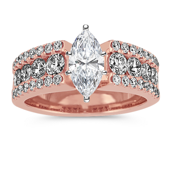 Scala Engagement Ring (1.25 tcw Diamond Accents)