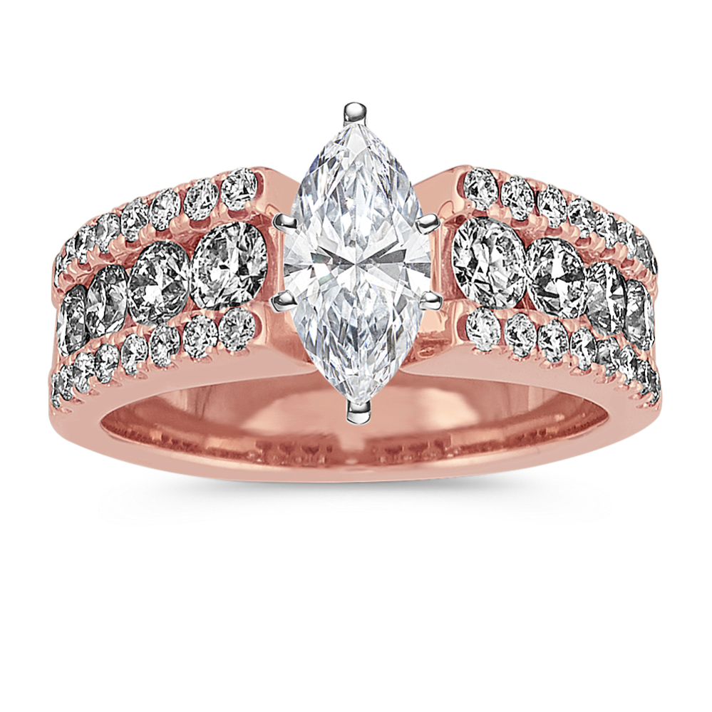 Scala Engagement Ring (1.25 tcw Diamond Accents)