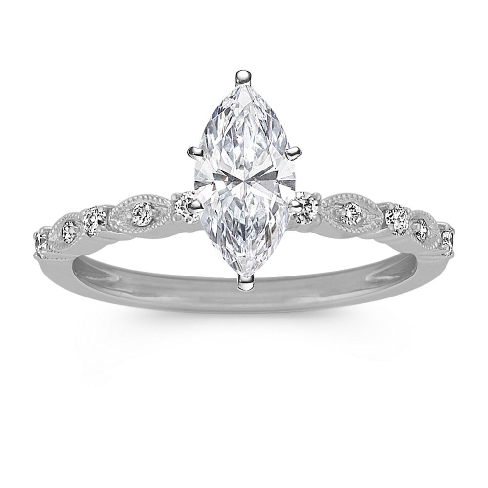 Cecelia Engagement Ring in Platinum