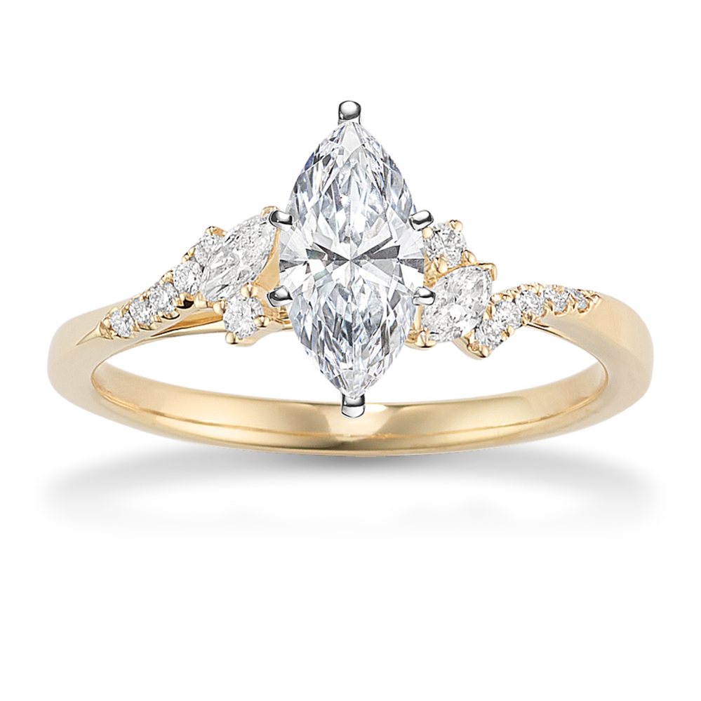 Lydia Cathedral Engagement Ring