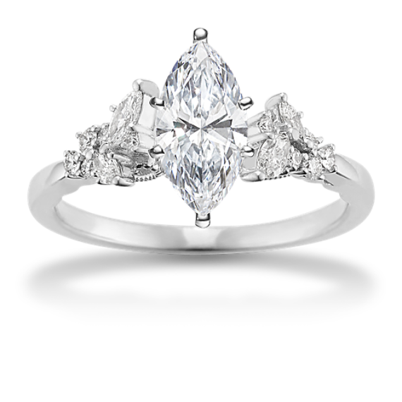 Meadow Cathedral Engagement Ring