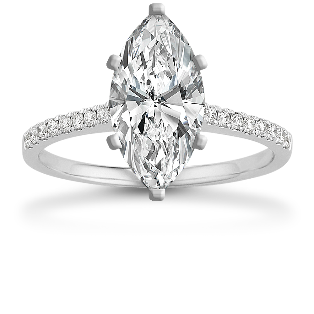 Daily Deal: 2.35ct TCW Cushion Diamond Engagement Ring