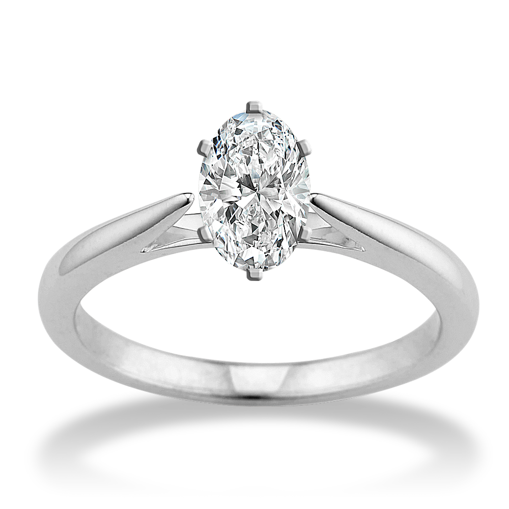 Shane co outlet oval engagement rings