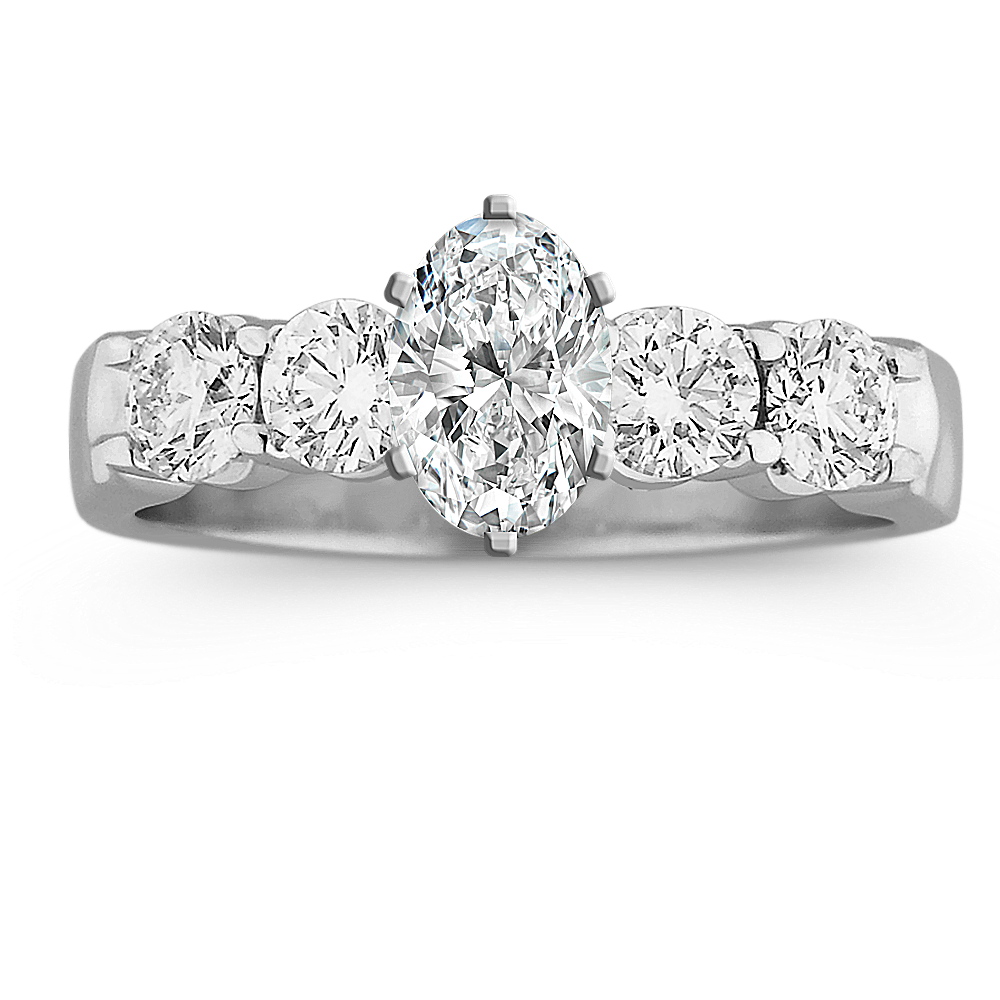 Camilla Engagement Ring 0.75 tcw Diamond Accents