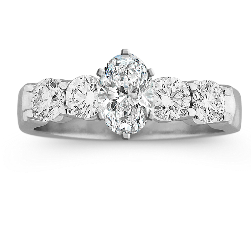 Camilla Engagement Ring (0.75 tcw Diamond Accents)