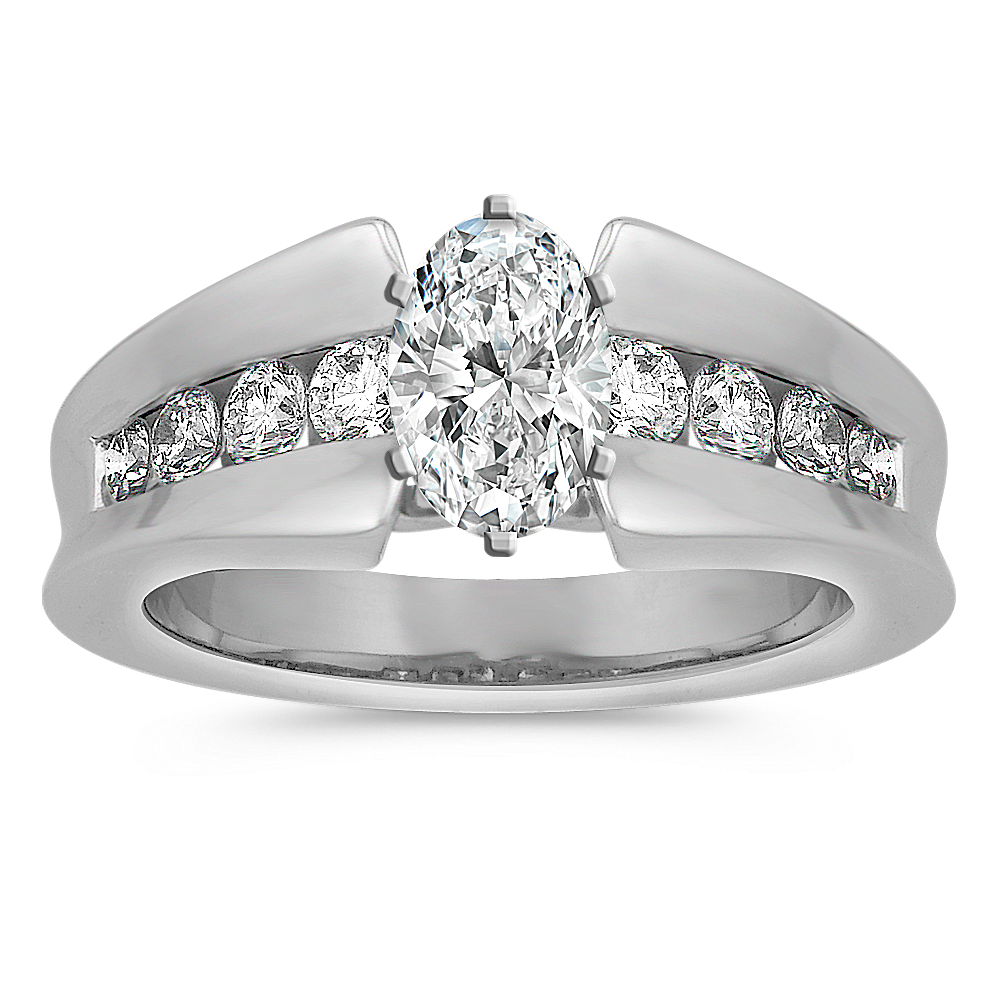 Amalie Channel-Set Engagement Ring