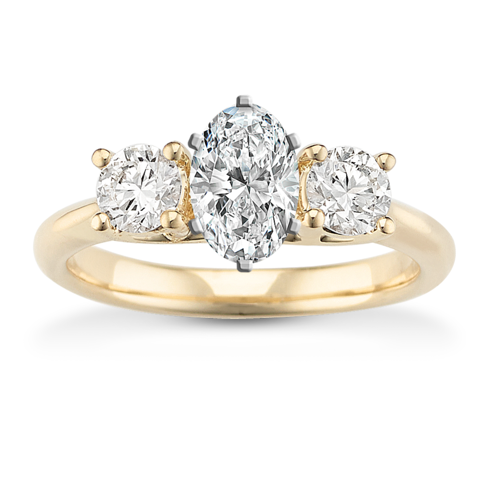 Epoch Engagement Ring (0.60 tcw Diamond Accents)