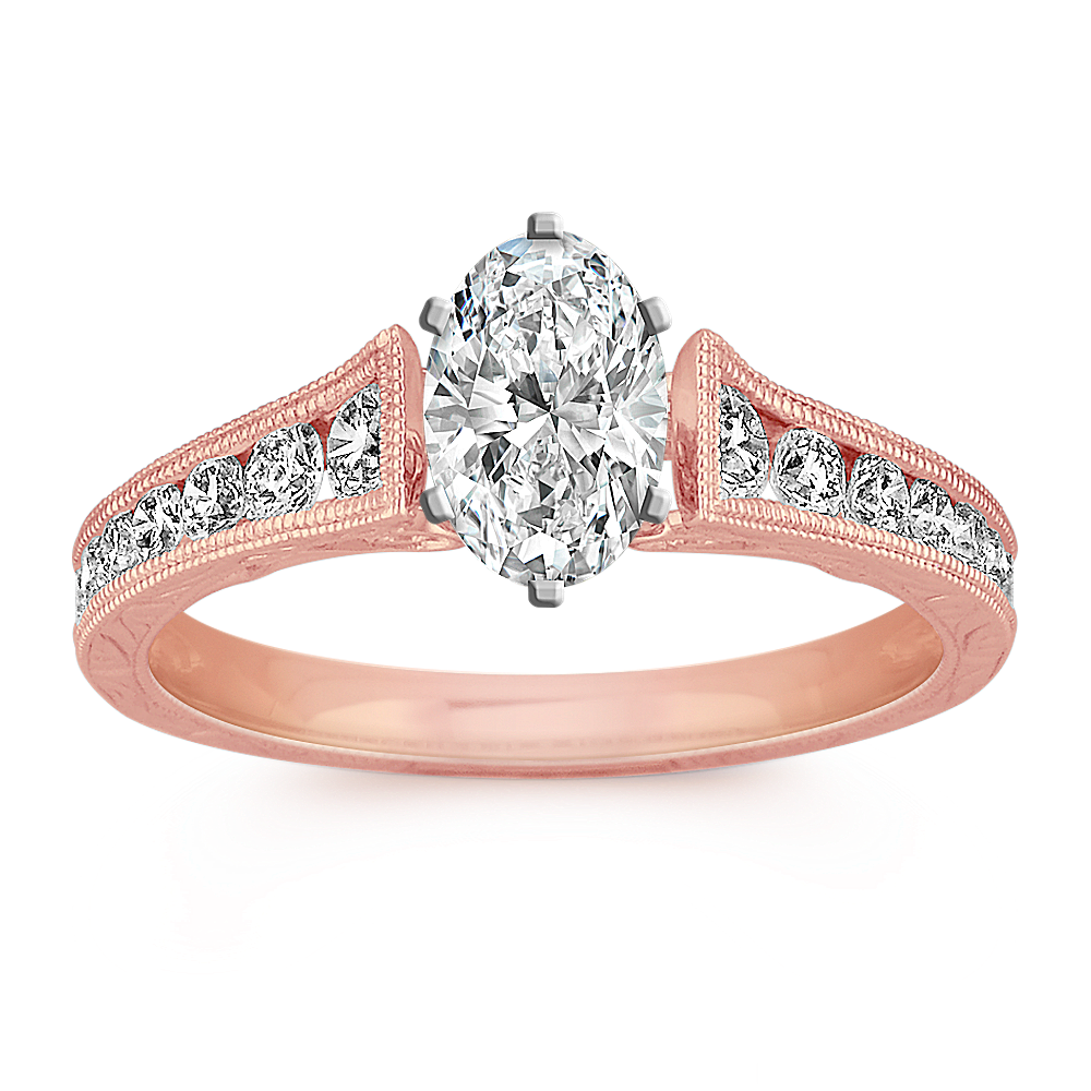 Avalon Engagement Ring (0.45 tcw Diamond Accents)