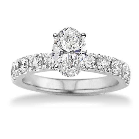 Anthem Diamond Pave Engagement Ring