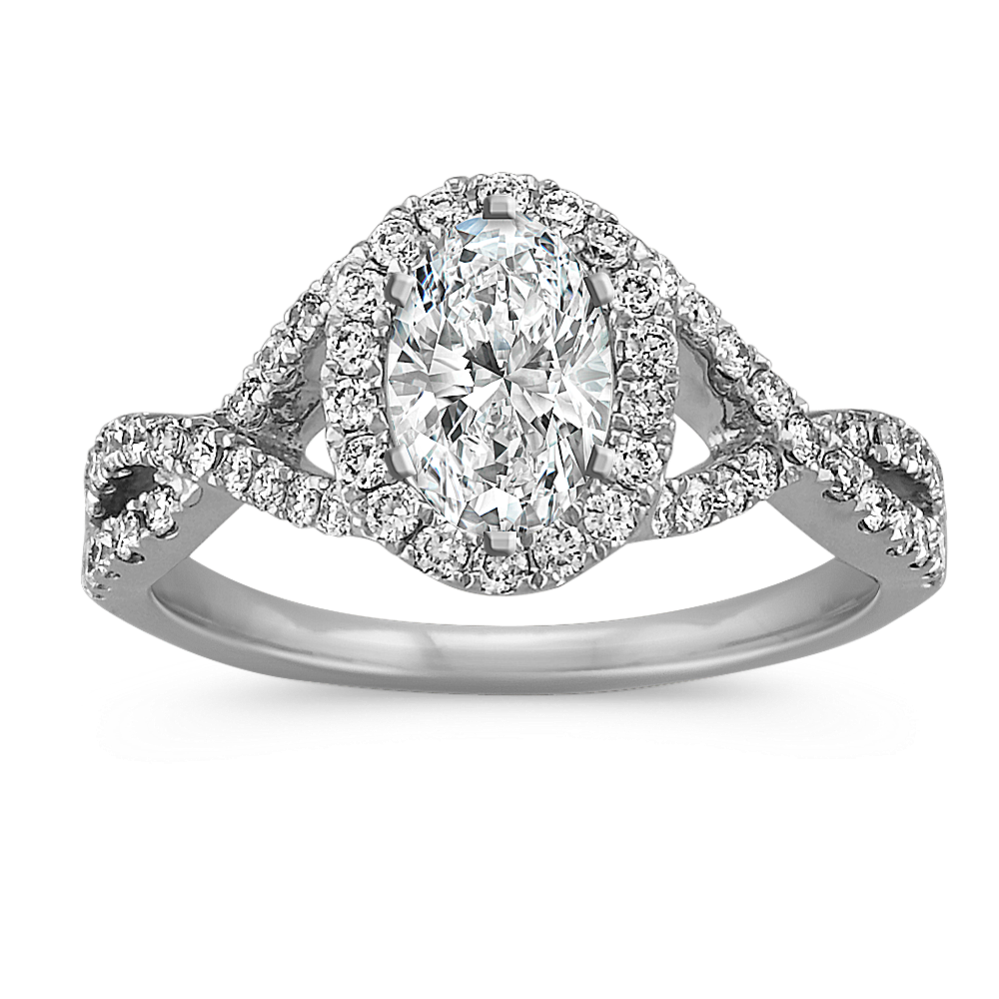 Catalina Engagement Ring for 0.75 ct Oval