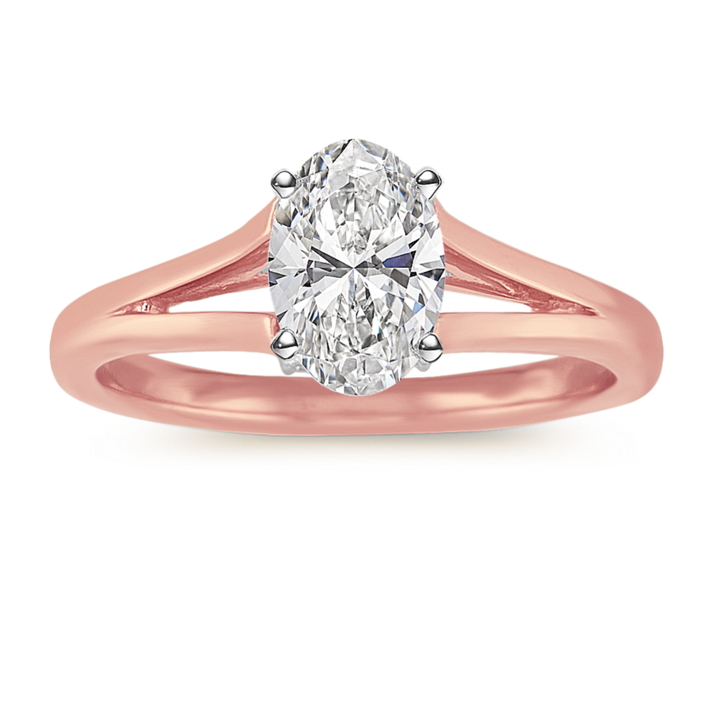 Classic Cathedral Diamond Engagement Ring