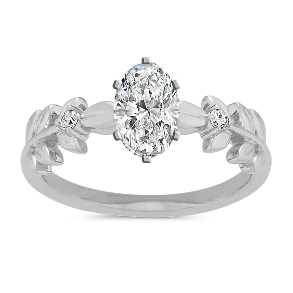 White gold leaf ring new arrivals