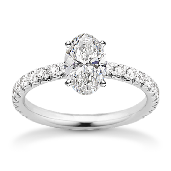 Chantal Engagement Ring (0.40 tcw Diamond Accents)