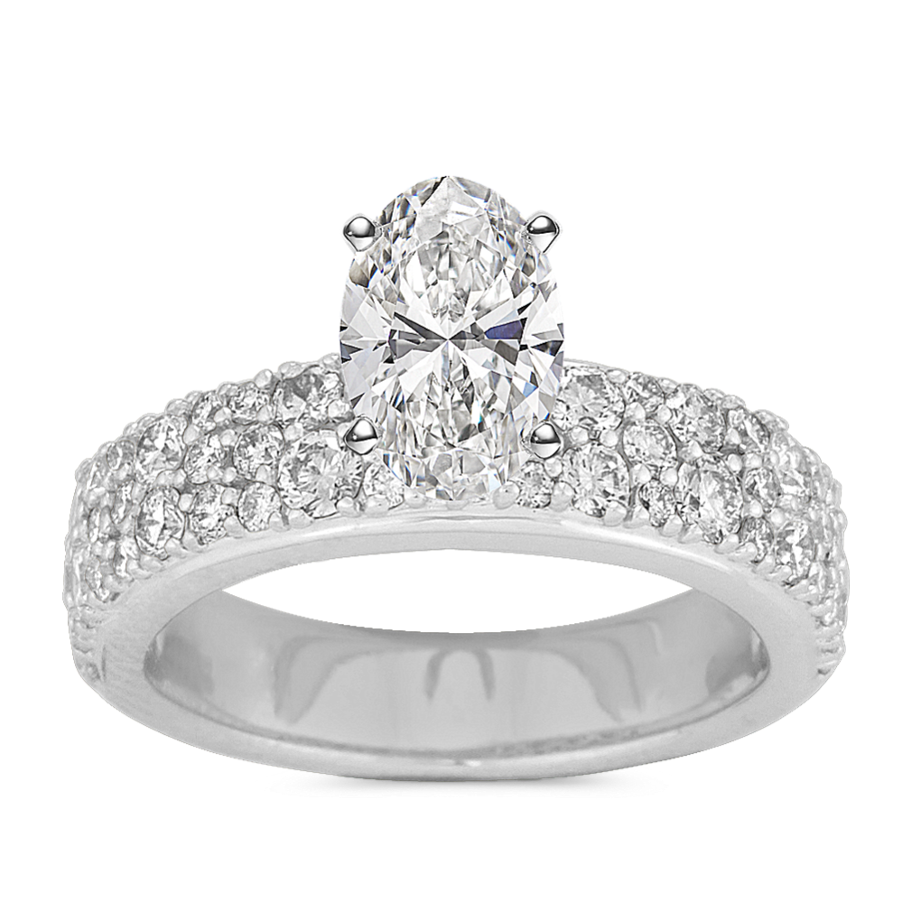 Mosaic Engagement Ring