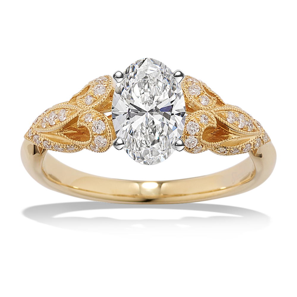 Jamila Cathedral Engagement Ring