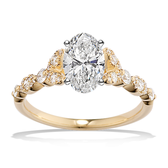 Votive Cathedral Engagement Ring