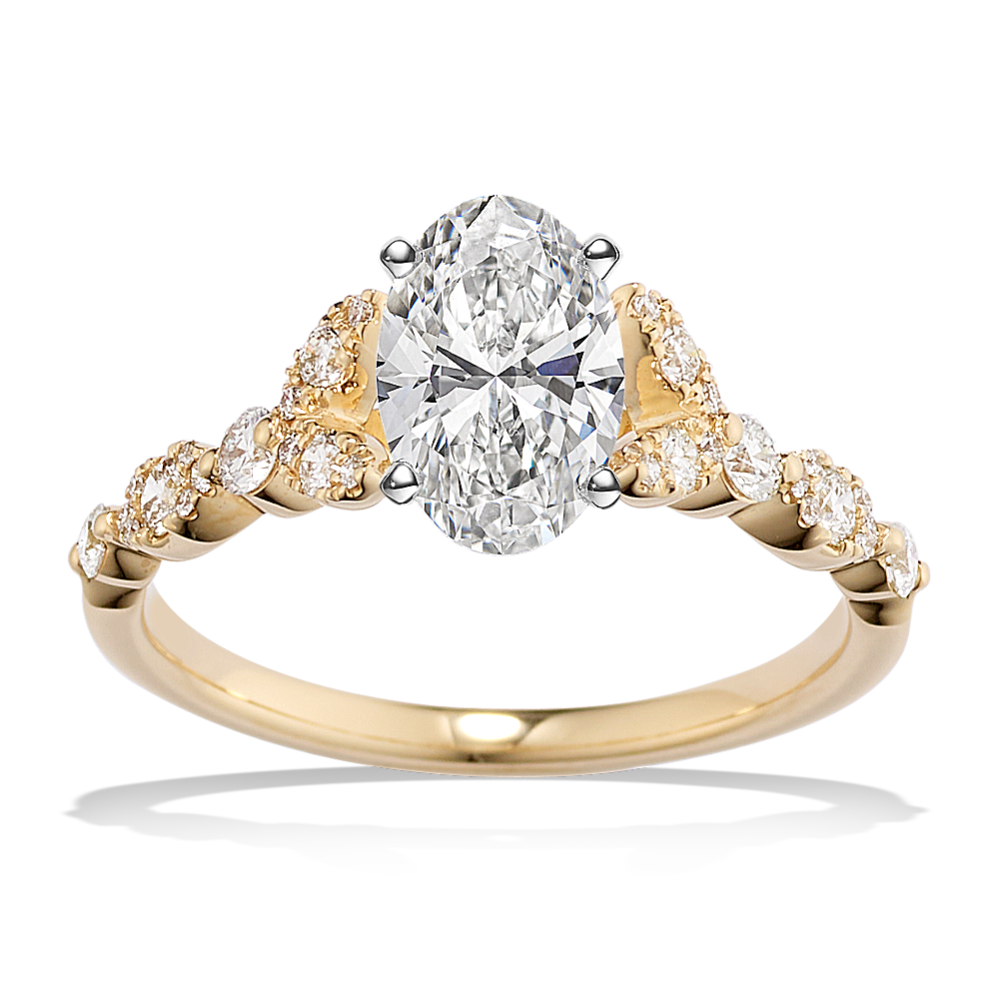 Votive Cathedral Engagement Ring