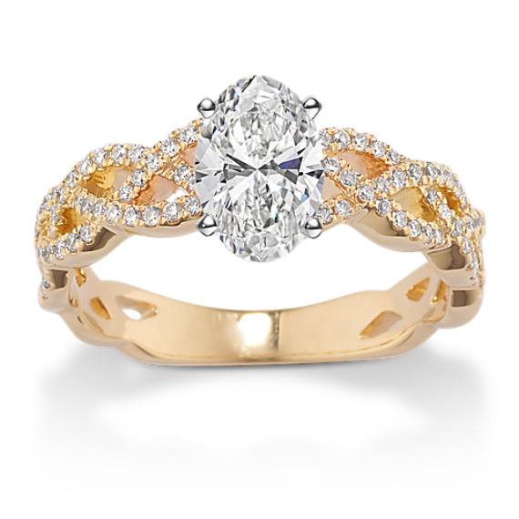 Lyon Infinity Engagement Ring | Shane Co.