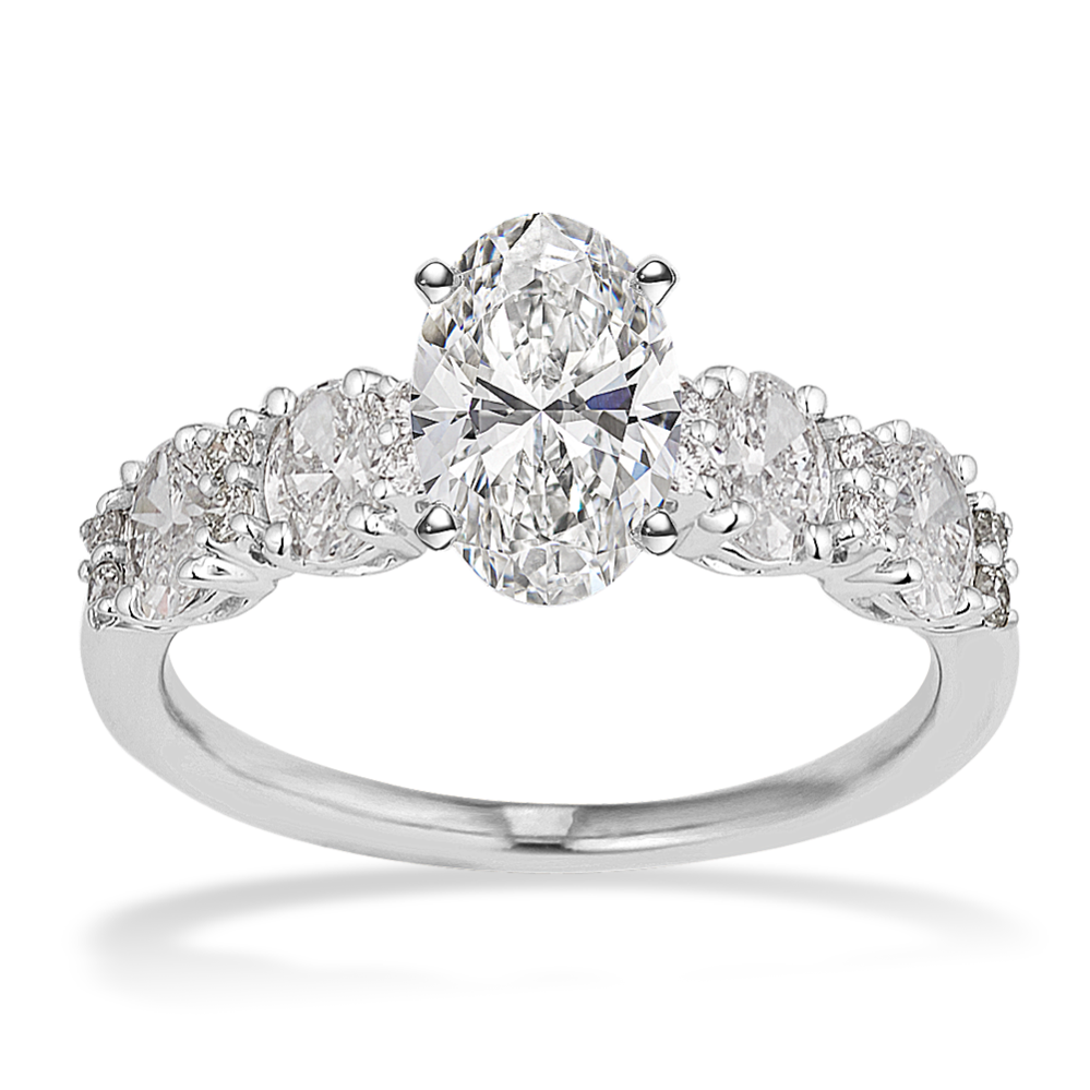 Naomi Engagement Ring in Platinum